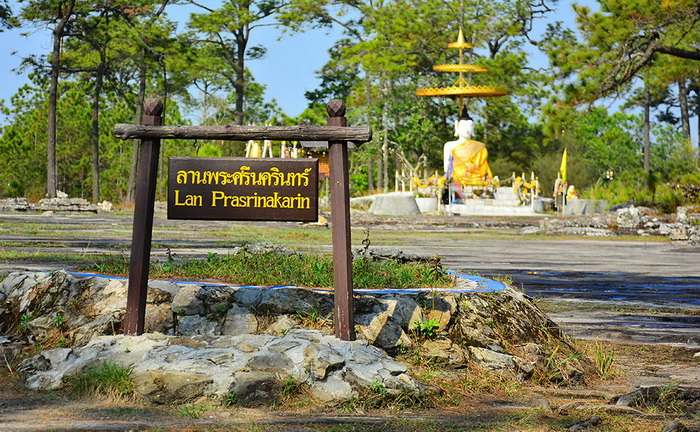 ลานพระศรีนครินทร์ (องค์พระพุทธเมตตา)Prasrinakarin yard (Buddha Image)