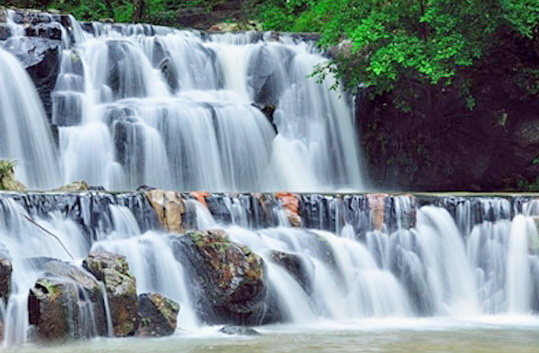 น้ำตกสามหลั่นSAMLAN Waterfall